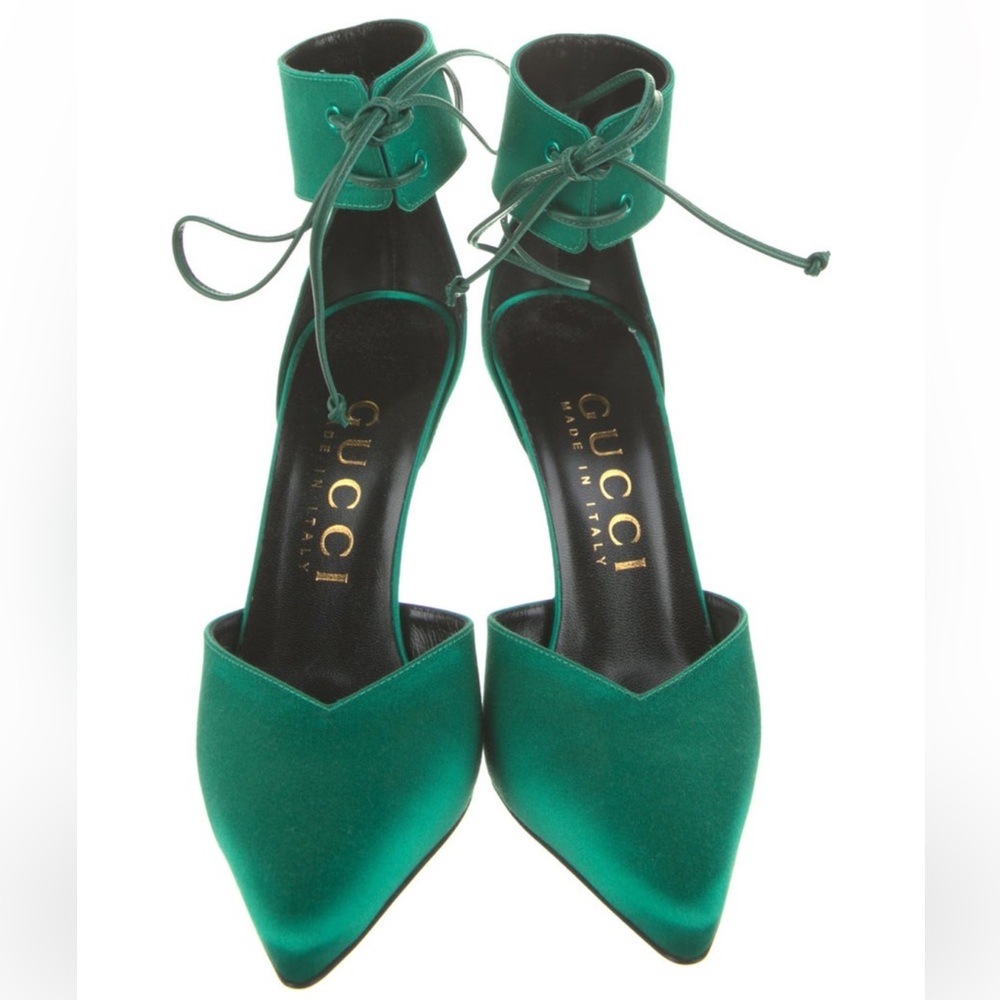 Gucci Satin Pumps - Picture 2 of 4